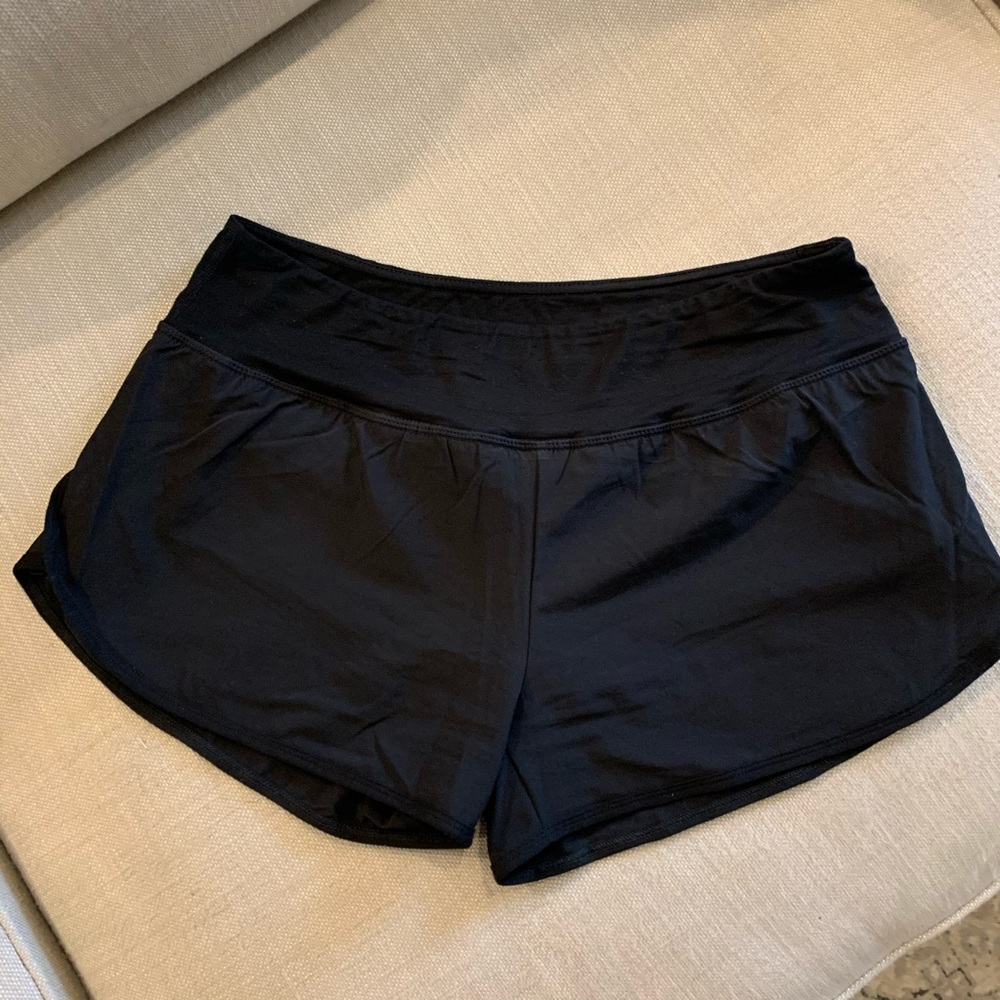 Zyia Black Trainer Shorts